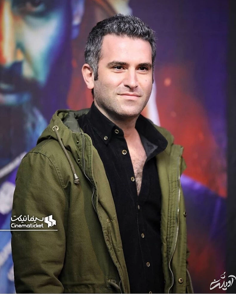 عکس | هوتن شکیبا و بهرام افشاری روی فرش قرمز